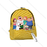 Family X Guy TV Series School Bags Peter Girls Boys Travel Bag Waterproof Mochil