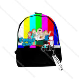 Family X Guy TV Series School Bags Peter Girls Boys Travel Bag Waterproof Mochil