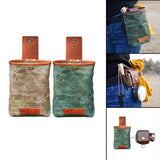 Portable Foraging Pouch Waist Bag Canvas Mushroom Berry Storage Bag