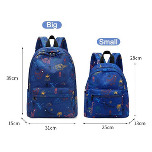 Dinosaur Print School Bags Boy Backpack for Kindergarten Children