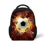 3D Ball Prints Kids School Bag - Boys Kindergarten Book Bag