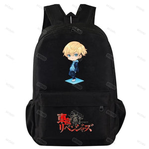 Anime Tokyo Revengers Backpack for Boys Girls Student Bookbag