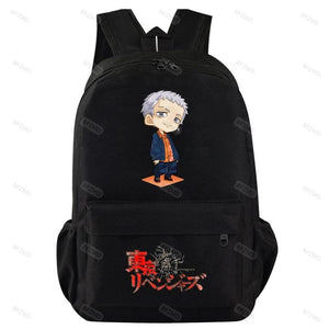 Anime Tokyo Revengers Backpack for Boys Girls Student Bookbag