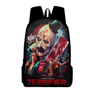Terrifier Clown Classic Backpack School Bag Unisex Daypack