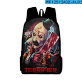 Terrifier Clown Classic Backpack School Bag Unisex Daypack