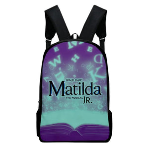 Matilda the Musical Movie Backpack School Bag Adult Kids Unisex Daypack