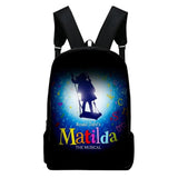 Matilda the Musical Movie Backpack School Bag Adult Kids Unisex Daypack