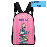 Matilda the Musical Movie Backpack School Bag Adult Kids Unisex Daypack