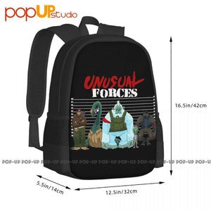 Bigfoot Alien Lochness Monster Werewolf Cryptozoology Backpack