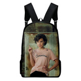 Millie Bobby Brown Backpack School Bag Adult Kids Bags Unisex