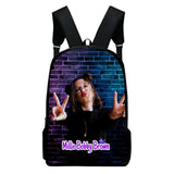 Millie Bobby Brown Backpack School Bag Adult Kids Bags Unisex