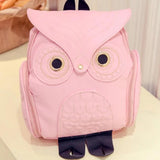 Women Owl Backpack Female PU Leather Mini Travel Handbag Rucksack Shoulder Bag