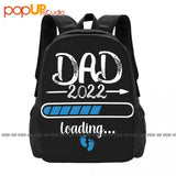 Dad Loading Dads To Be Daddy Twins Future Papa Backpack