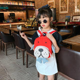 Animal Puppy Kids Backpack School Bags Boy Girls Backpacks