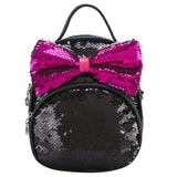 Sequin Bow Mini Dolls Backpack Children Girls Cute Kindergarten Backpack