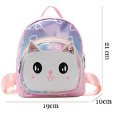 Animal Kids Backpack for 2-6 Y PU Children Bag