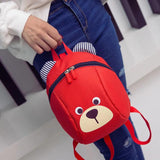 Girls Baby Kids Cartoon Backpack Leisure Zipper Canvas