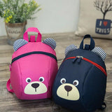 Girls Baby Kids Cartoon Backpack Leisure Zipper Canvas