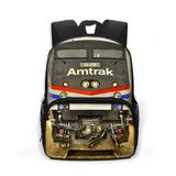 Locomotive Train Children Backpack for Teenagers Schoolbags Kid Kindergarten