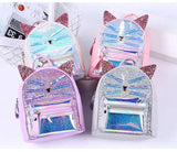 PVC Kids School Bags Children's Kindergarten School Backpacks