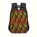 Kids Afro Woman School Backpack Bookbag