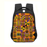 Kids Afro Woman School Backpack Bookbag
