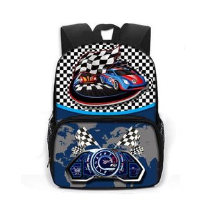 Boys Cartoon Locomotive School Backpack