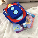 Children's Airplane Small Schoolbag Boy Girl Kindergarten