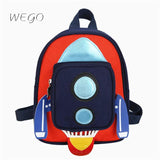 Children's Airplane Small Schoolbag Boy Girl Kindergarten