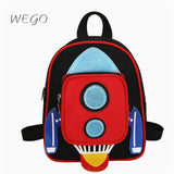 Children's Airplane Small Schoolbag Boy Girl Kindergarten