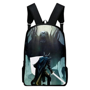 Dragon Age Dreadwolf Game Bag Unisex Backpack Casual Style Daypack