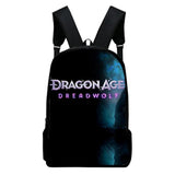 Dragon Age Dreadwolf Game Bag Unisex Backpack Casual Style Daypack