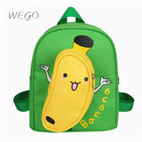 Kids Banana Backpack Kindergarten School Bag