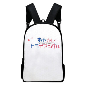 Ayakashi Triangle Anime Bag Japanese Manga School Bag Adult Kids Bags