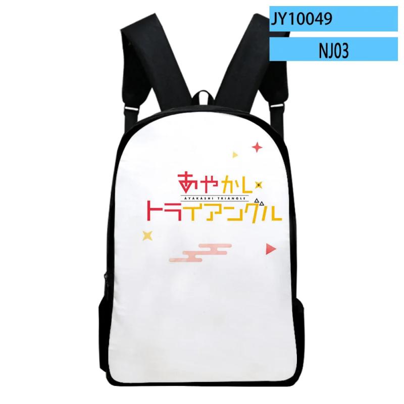 Ayakashi Triangle Anime Bag Japanese Manga School Bag Adult Kids Bags