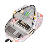 High Sch Student Schoolbag Female Ins Forest Dept Large Capacity Campus Wild Bac