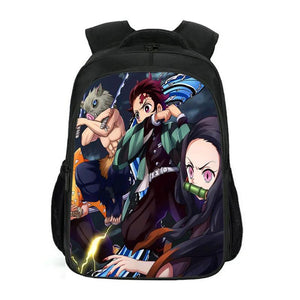 Demon Slayer: Kimetsu No Yaiba Backpack School Bags Waterproof Travel Mochilas