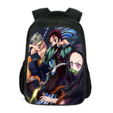 Demon Slayer: Kimetsu No Yaiba Backpack School Bags Waterproof Travel Mochilas