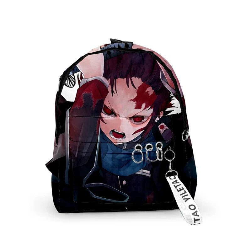 3D Backpack Demon Slayer: Tomioka Giyuu Canvas School Bag