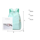 Wild Forest College Style High School Student Schoolbag