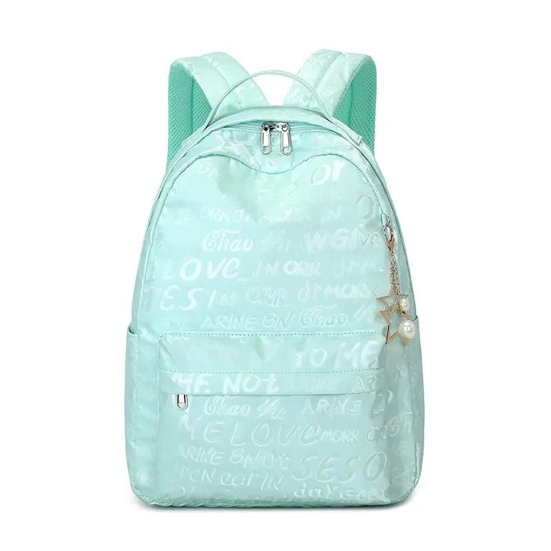 Wild Forest College Style High School Student Schoolbag