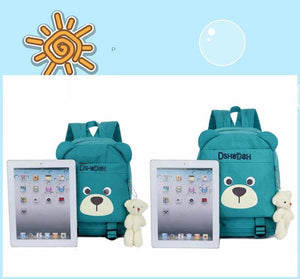 Children School Bags Cartoon Bear Backpack Baby Kindergarten Boy Girl Backpack
