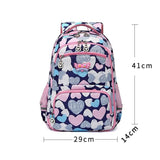 Kids Backpack Schoolbag for Girls Big Capacity Satchel Kids Book Bag