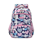 Kids Backpack Schoolbag for Girls Big Capacity Satchel Kids Book Bag