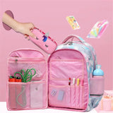 Kids Backpack Schoolbag for Girls Big Capacity Satchel Kids Book Bag