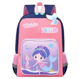 Dino Cartoon School Bags for Kids Girls Boys Waterproof Backpack