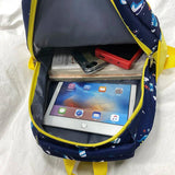 Cute Cartoon School Bags for Kids, Lightweight Anti-Splashing Backpack