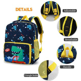 Cute Cartoon School Bags for Kids, Lightweight Anti-Splashing Backpack