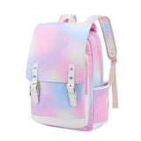 Nylon Student Backpack for Teen Girls Lightweight Travel Bag