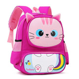 Waterproof Cartoon Animal Kids Schoolbag Lightweight Kindergarten Backpack